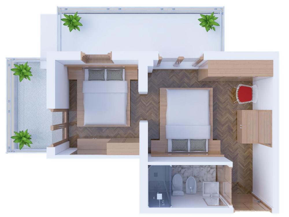 רימיני Lotus Hotel All Inclusive & Spiaggia מראה חיצוני תמונה
